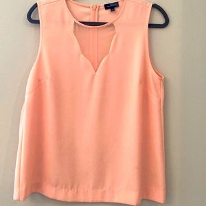 The Limited. peach, top, size L
